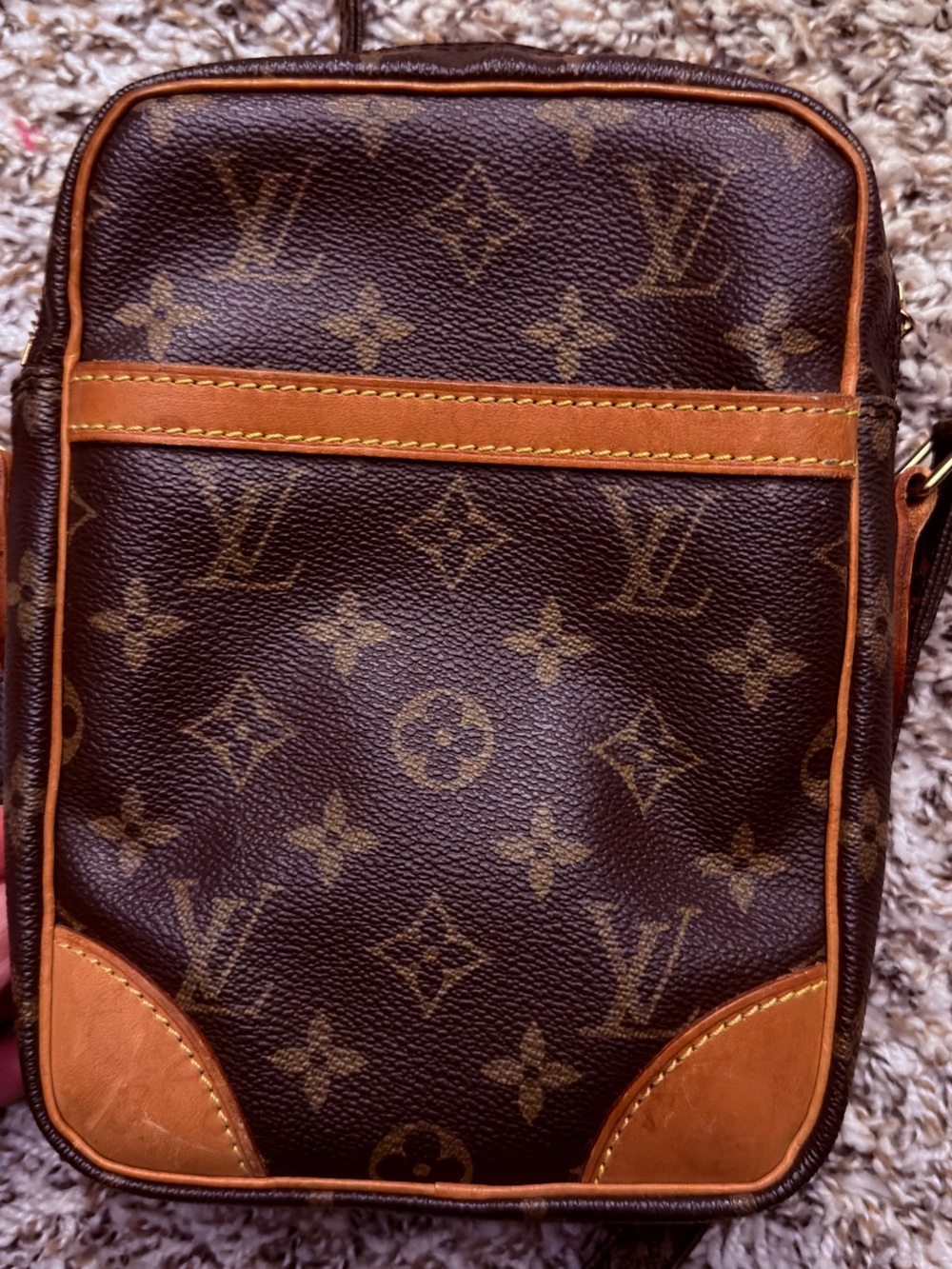 Louis Vuitton Monogram Canvas Crossbody in Brown and Tan - Picture 4 of 12